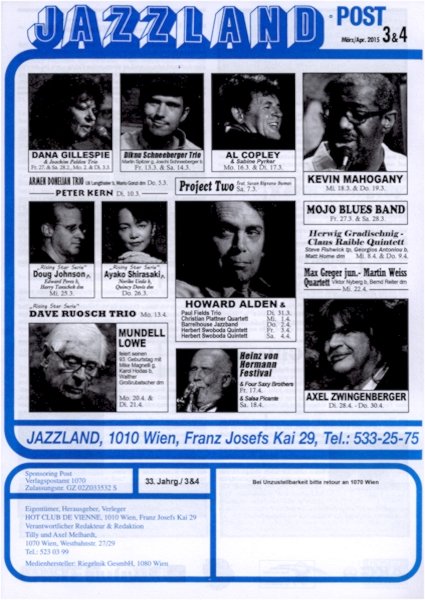 Jazzland Programm-Cover 03-04/2015